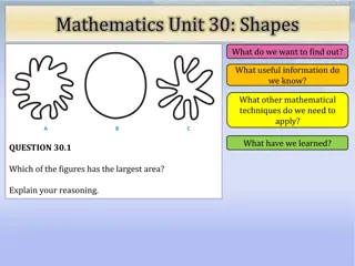 Mathematics Unit 30: Shapes