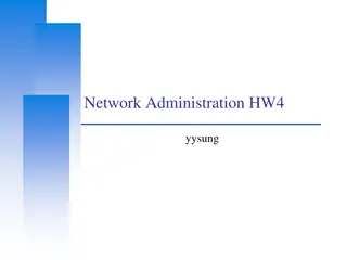 Network Administration HW4