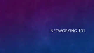 NETWORKING 101