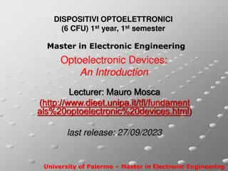 Optoelectronic Devices