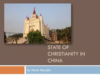State of Christianity in China: Challenges and Growth