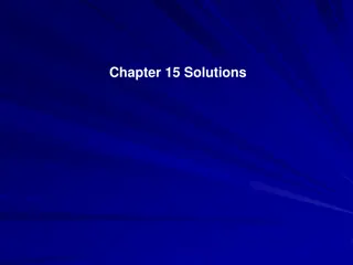 Chapter 15 Solutions