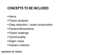 CONCEPTS TO BE INCLUDED