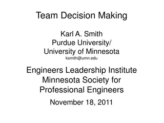 Team Decision Making