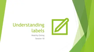 Importance of Reading Food Labels for Making Informed Decisions