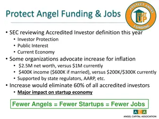 Protect Angel Funding & Jobs