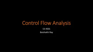 Control Flow Analysis