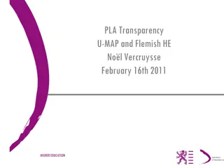 Binary Higher Education Landscape in Flemish Institutions