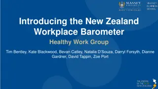 New Zealand Workplace Barometer - Psychological Wellbeing Research