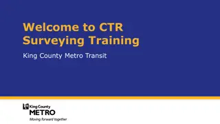 Welcome to CTR  Surveying Training