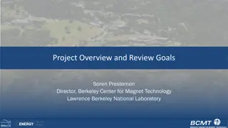 Project Overview and Review Goals