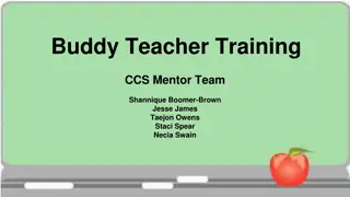 Buddy Teacher Training