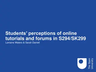 Students' Engagement in Online Learning