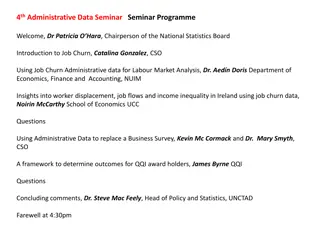 4th Administrative Data Seminar Programme