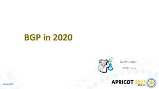 BGP in 2020: Highlights and Projections