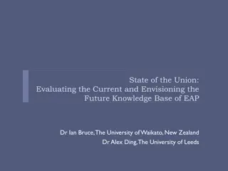 Evaluating the Current and Envisioning the Future Knowledge Base of EAP