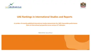 UAE Rankings in International Studies and Reports