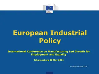 European Industrial  Policy