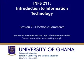 Electronic Commerce Fundamentals