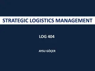 STRATEGIC LOGISTICS MANAGEMENT