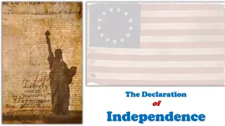 The Declaration of Independence: Origins and Significance