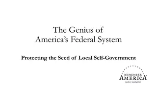 America's Federal System: Protecting Local Self-Government