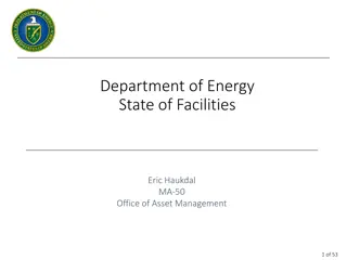 State of Facilities - Office of Asset Management