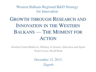 Western Balkans R&D Strategy for Innovation