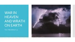 WAR IN HEAVEN AND WRATH ON EARTH