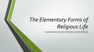 The Elementary Forms of  Religious Life