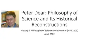 Philosophy of Science and Historical Reconstructions