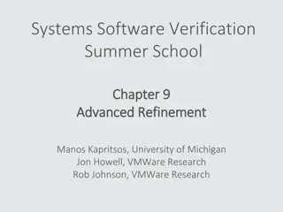 Systems Software Verification Summer School