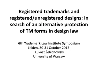 Alternative Protection of Trademarks in Design Law: A Study
