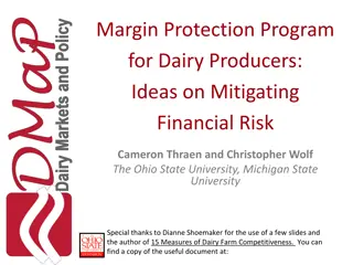 Margin Protection Program for Dairy Producers: Mitigating Financial Risk