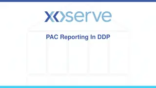 PAC Reporting In DDP
