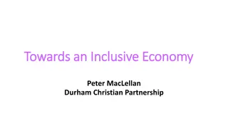 Towards an Inclusive Economy