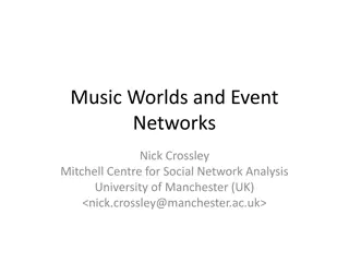 Music Worlds and Event Networks