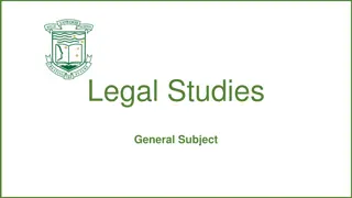 Legal Studies
