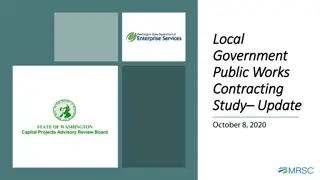 Local Government Public Works Contracting Study