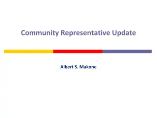 Community Representative Update