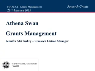 Research Grants Management: Financial Responsibilities and Tools