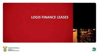 LOGIS FINANCE LEASES