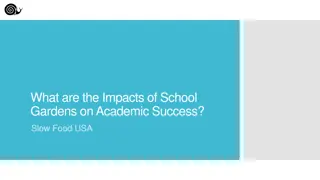Positive Impacts of School Gardens on Academic Success