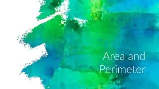 Area and  Perimeter