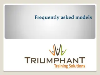 Frequently asked models