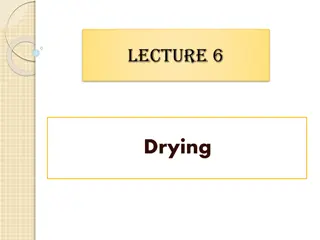 Drying Process Essentials
