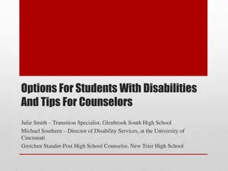 College Transition Tips for Students with Disabilities