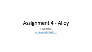 Modeling Constraints and Assertions