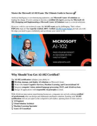 AI-102 Certification: Unlock Your Future in AI & Cloud Computing