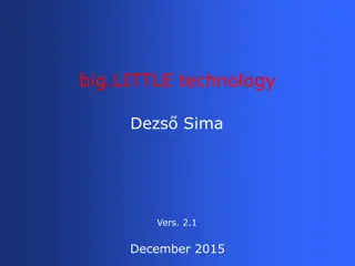 Overview of big.LITTLE Technology